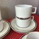 Cups Berry Lourioux porcelain from Limoges