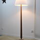 Wood floor lamp 1970