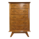 Commode, chiffonnier 5 tiroirs en chêne blond, France vers 1950