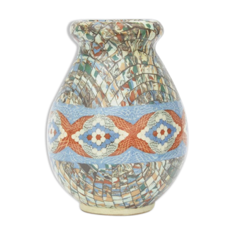 Earthenware vase by Vallauris