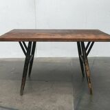 Pirkka Early dining table from the mid-century by Ilmari Tapiovaara for Laukaan Puu, 1960s.