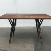 Pirkka Early dining table from the mid-century by Ilmari Tapiovaara for Laukaan Puu, 1960s.