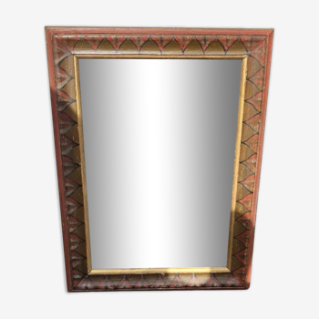 19th century rectangular mirror