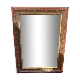 19th century rectangular mirror