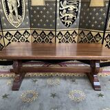 Monastery coffee table in solid mahogany