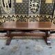 Monastery coffee table in solid mahogany