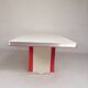 Ahrend Oda dining table desk with aluminium edge, 1950s