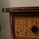 Commode en rotin designer Maugrion