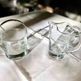 Ice bucket and crystal carafe