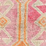 Tapis de couloir vintage orange pâle 3x13, 94x381 cm
