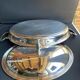 Rino Greggio - OLRI and Pyrex - Large serving dish - Modern - Silver metal, Glass