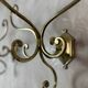Pair of brass hooks