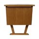 Bureau vintage des années 1960, design de bureau compact