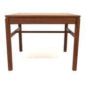 "Casino" side table in teak, Engström & Myrstran, Sweden, 1960
