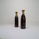 Modern Scandinavian pair of vases/bottles in ceramic by Carl-Harry Stålhane, Sweden.