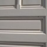 Old woodwork molded door