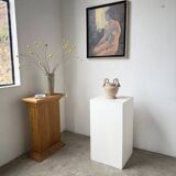 Ceramic bowl with ram heads