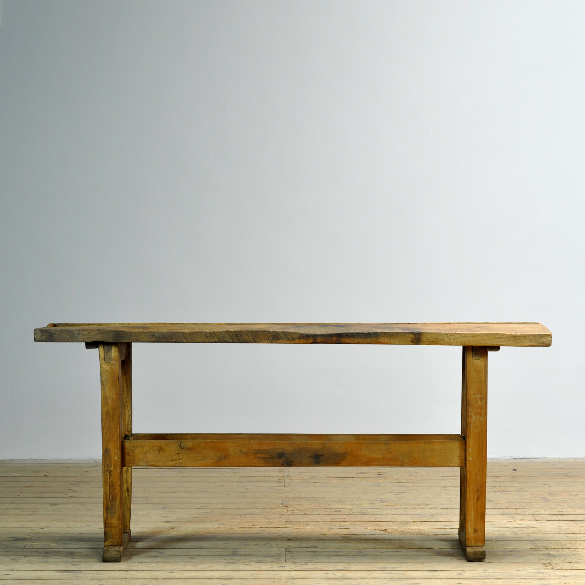 Table de travail en chêne, vers 1920