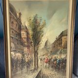 Peinture Montmartre signée