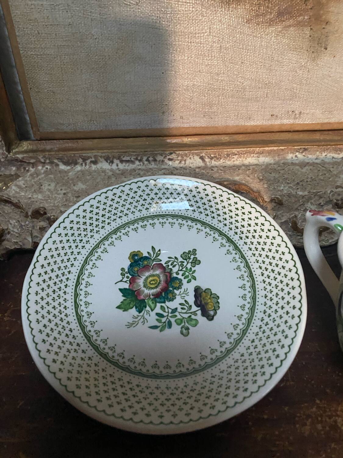 Mason's stamped ironstone mug