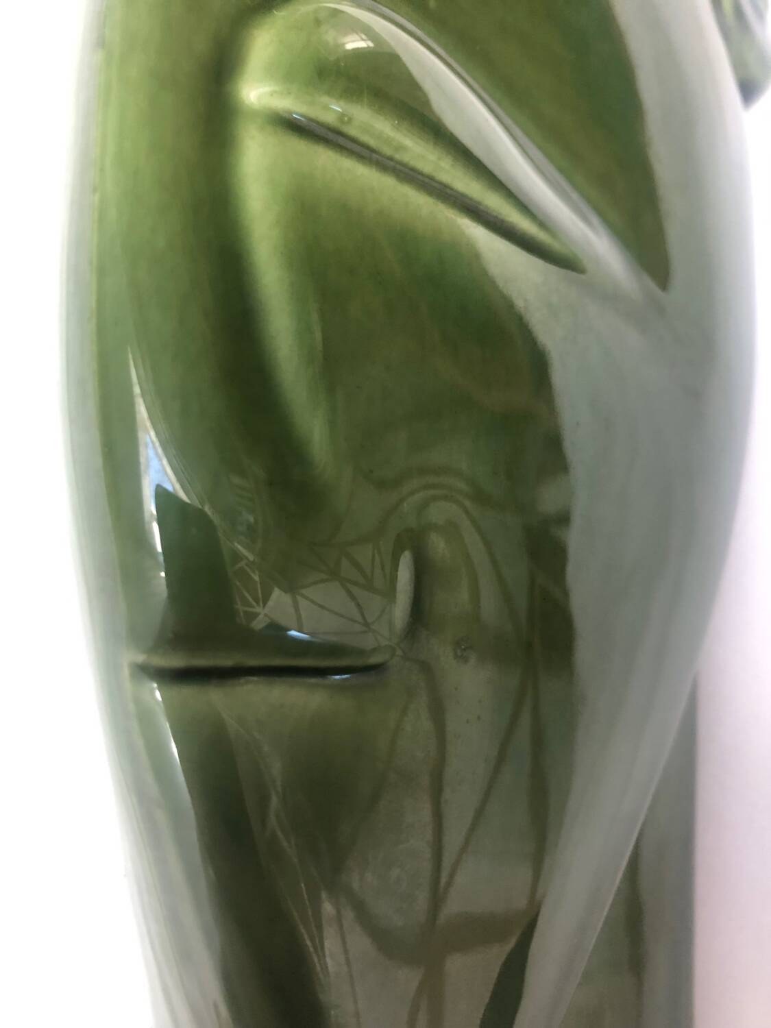 Vase Art Déco moderniste signé et numéroté