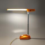 1990s Orange Table Lamp "Microlight" by Ernesto Gismondi for Artemide. Made in Italy