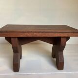 Small wooden stool bench step