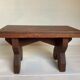 Small wooden stool bench step