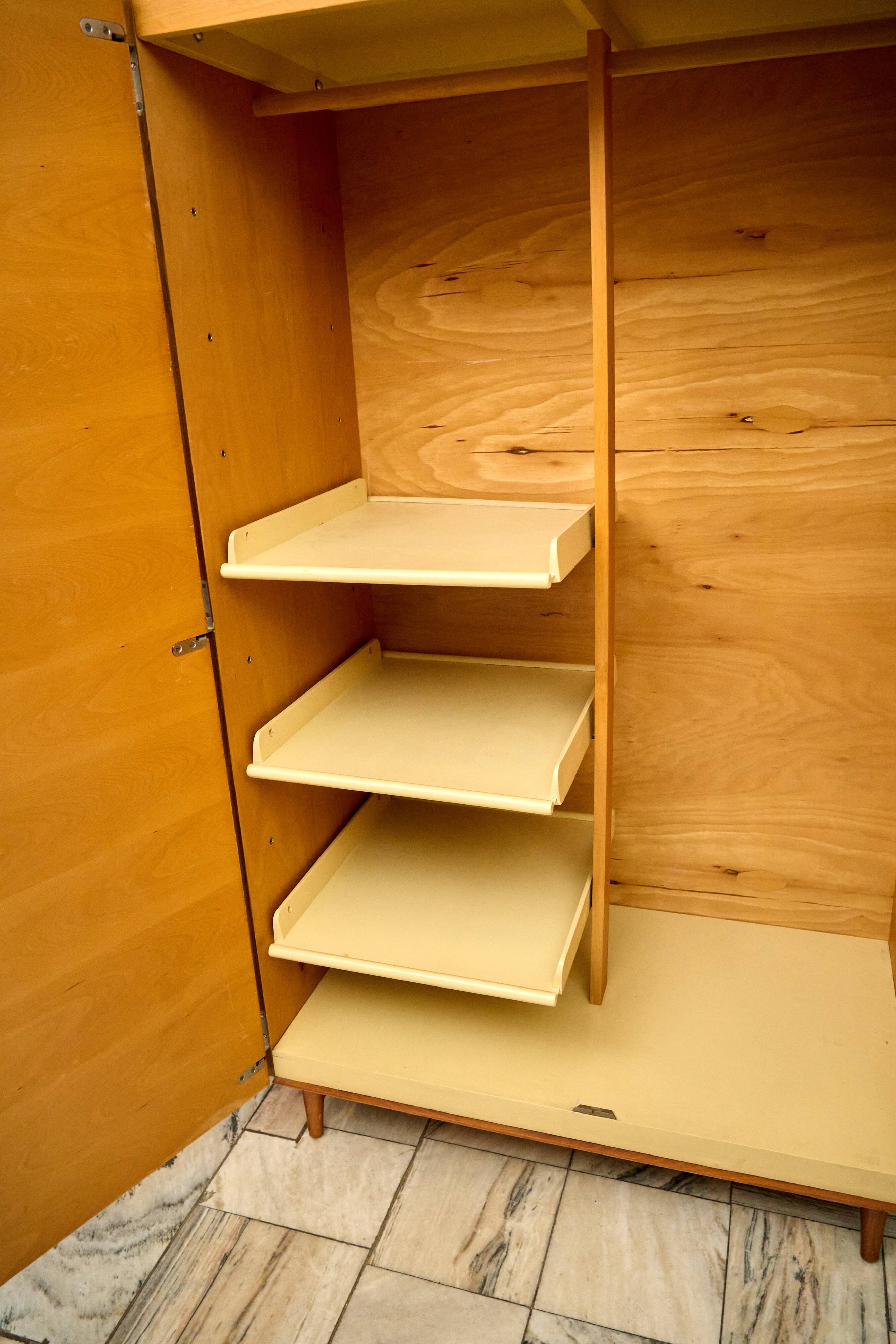 Vintage Wardrobe by UP Závody, 1960s, Czechoslovakia