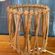Vintage rattan lamp