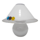 Murano glass table lamp in mushroom shape, Mid Century Modern, 1970s