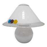 Lampe de table en verre de Murano forme champignon, Mid Century Modern, années 1970