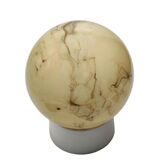 Vintage  Thabur Marble-Effect Globe Lamp – 1930-1950 - Netherlands