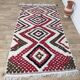 Handmade moroccan berber rug 254 x 136 cm