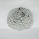 Hillebrand murano glass bubble ceiling lamp , 1970’s , Germany