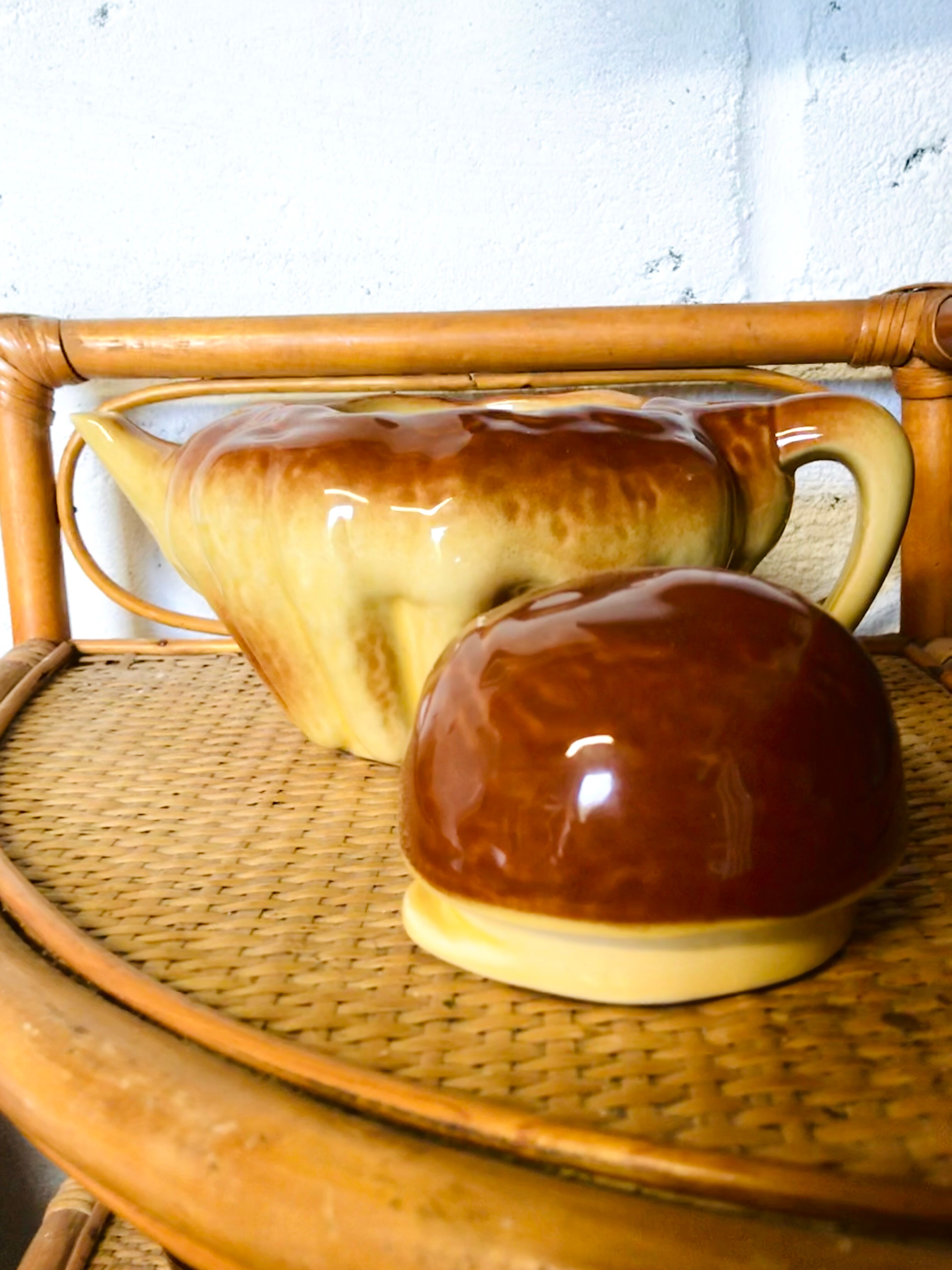 Teapot brioche made a France