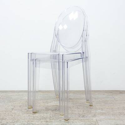Chaise transparente Victoria Ghost de chez Kartell
