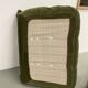 Vintage 2 and 3 seater green velvet togo set