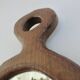 Solid wood mirror carved with a chisel, free form, 1960s.