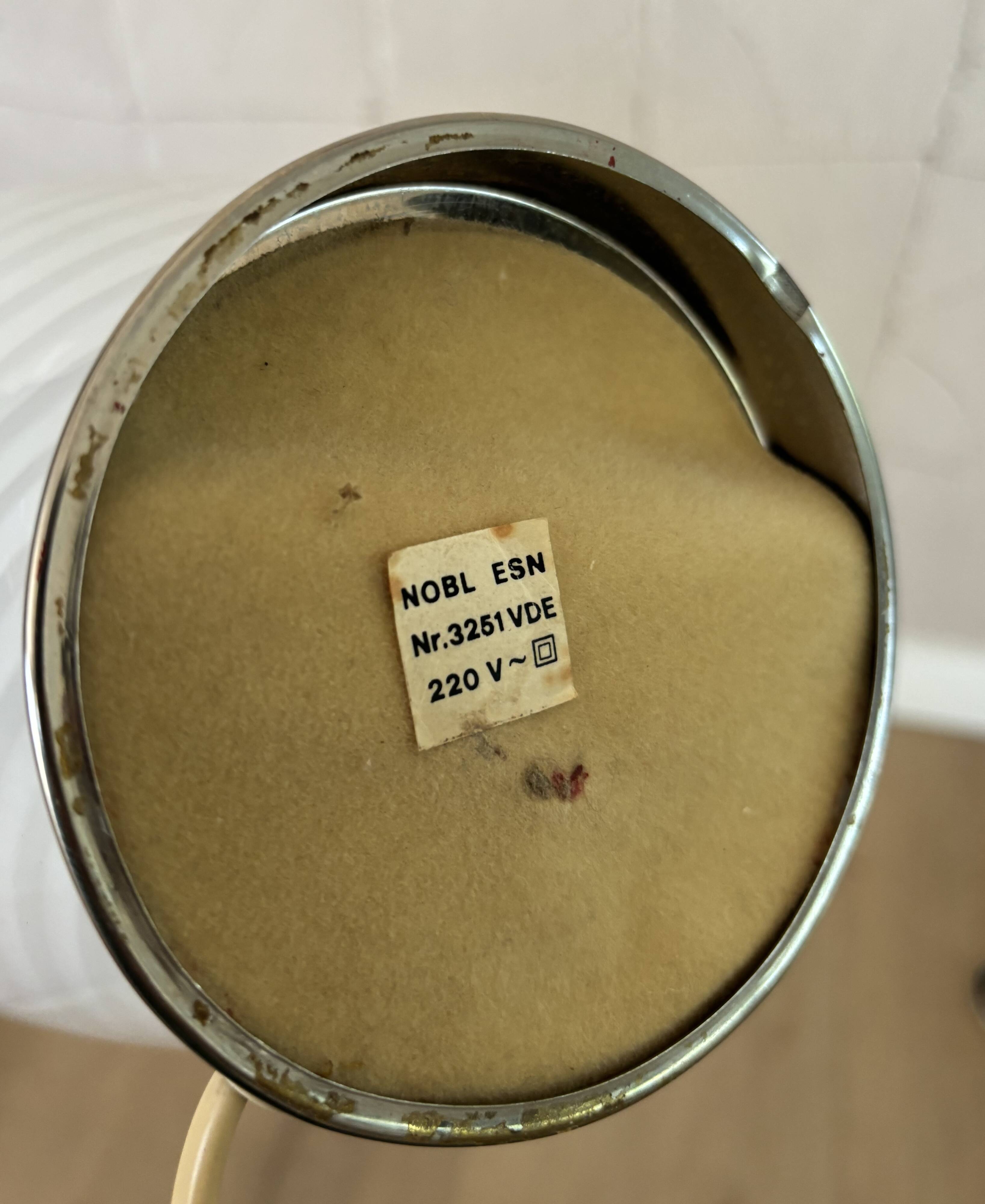 Vintage table lamp Murano glass design