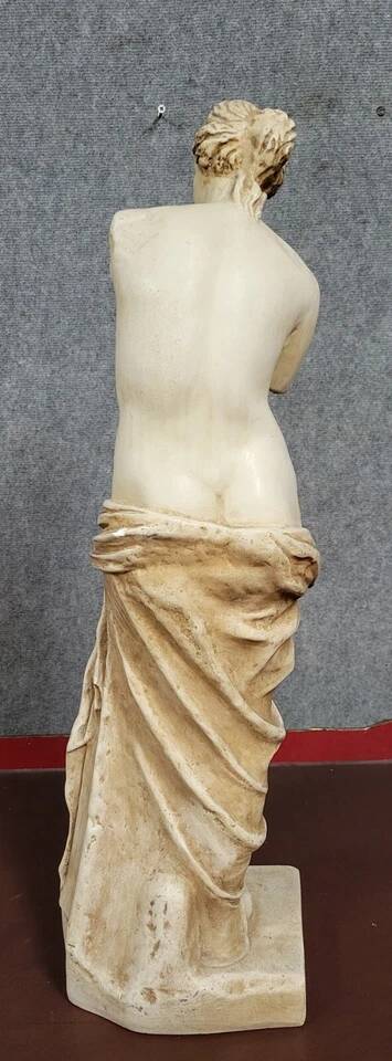 Sculpture en plâtre peint époque Napoléon III vers 1880