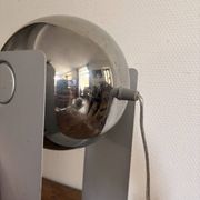 Eye Ball Lamp Julia N259 Spot Ball Chrome Steel Vintage Space Age 70s