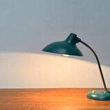 German green table lamp 6786 from the mid-century by Christian Dell for Kaiser Idell, 1960s.