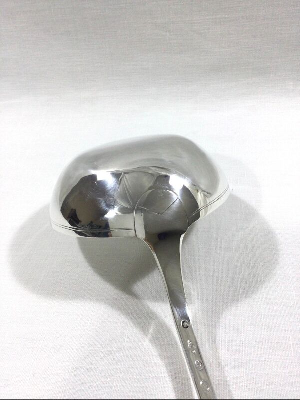 Louche argent 1 er coq vieux paris