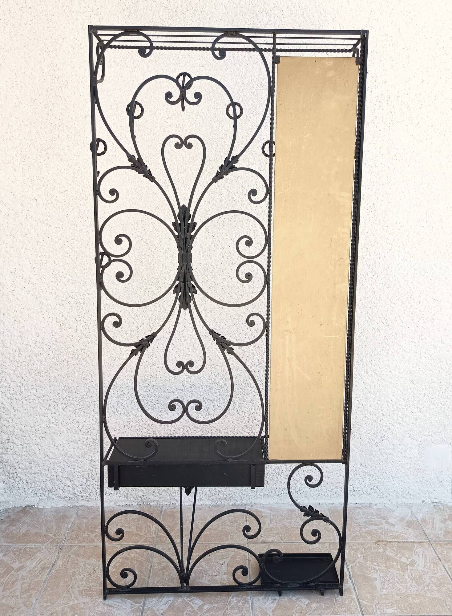 Wrought iron wardrobe 1960