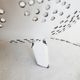 Strainer 3 feet in white enamel vintage French 30s