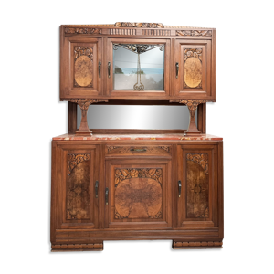 buffet époque Art Déco - noyer