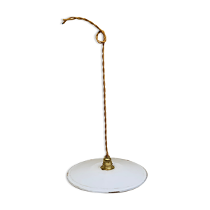Suspension tôle émaillée - laiton