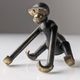 Kay Bojesen mid-century monkey, rare bronze version, Denmark, 1950s