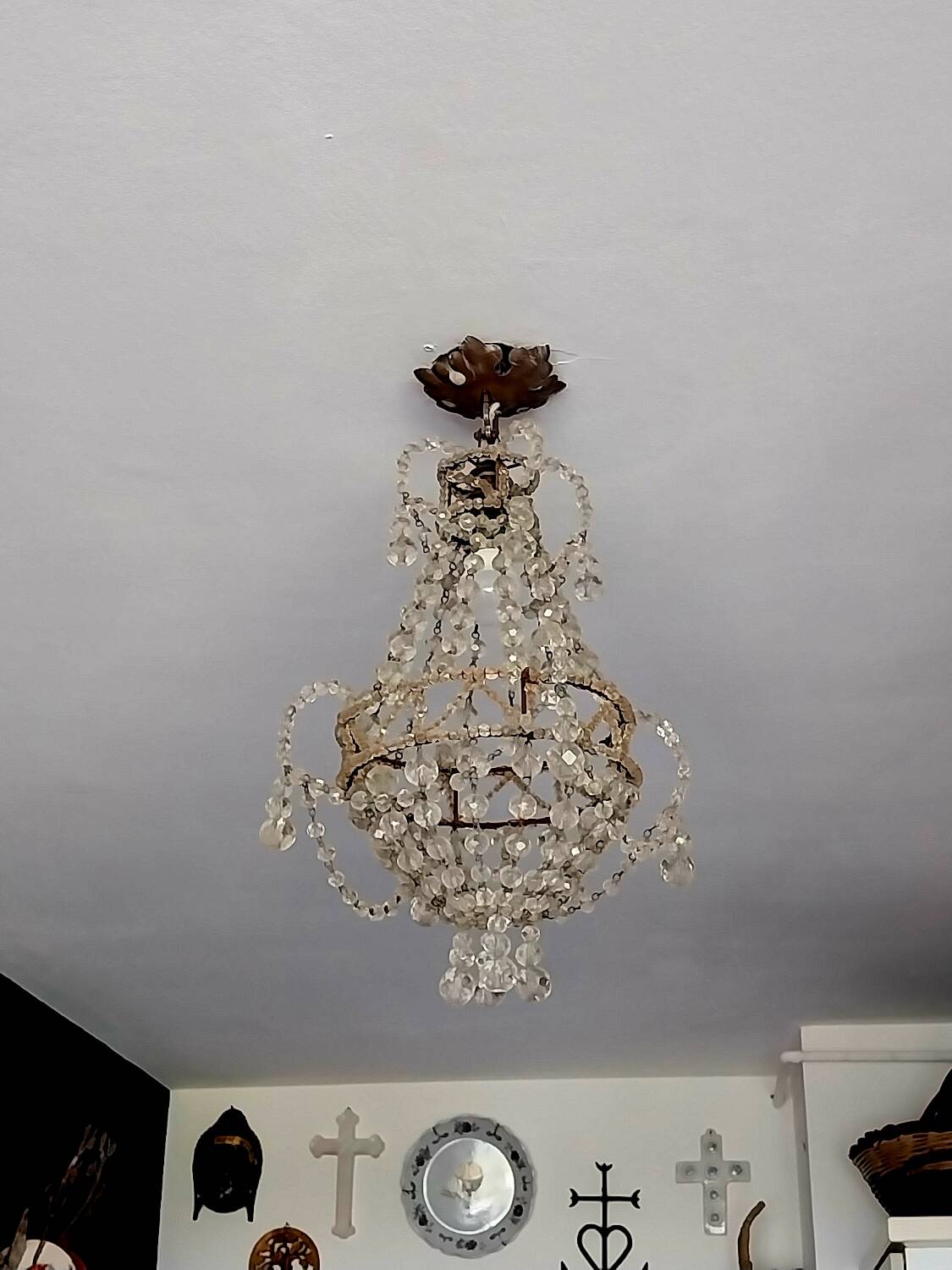 Tassel chandelier